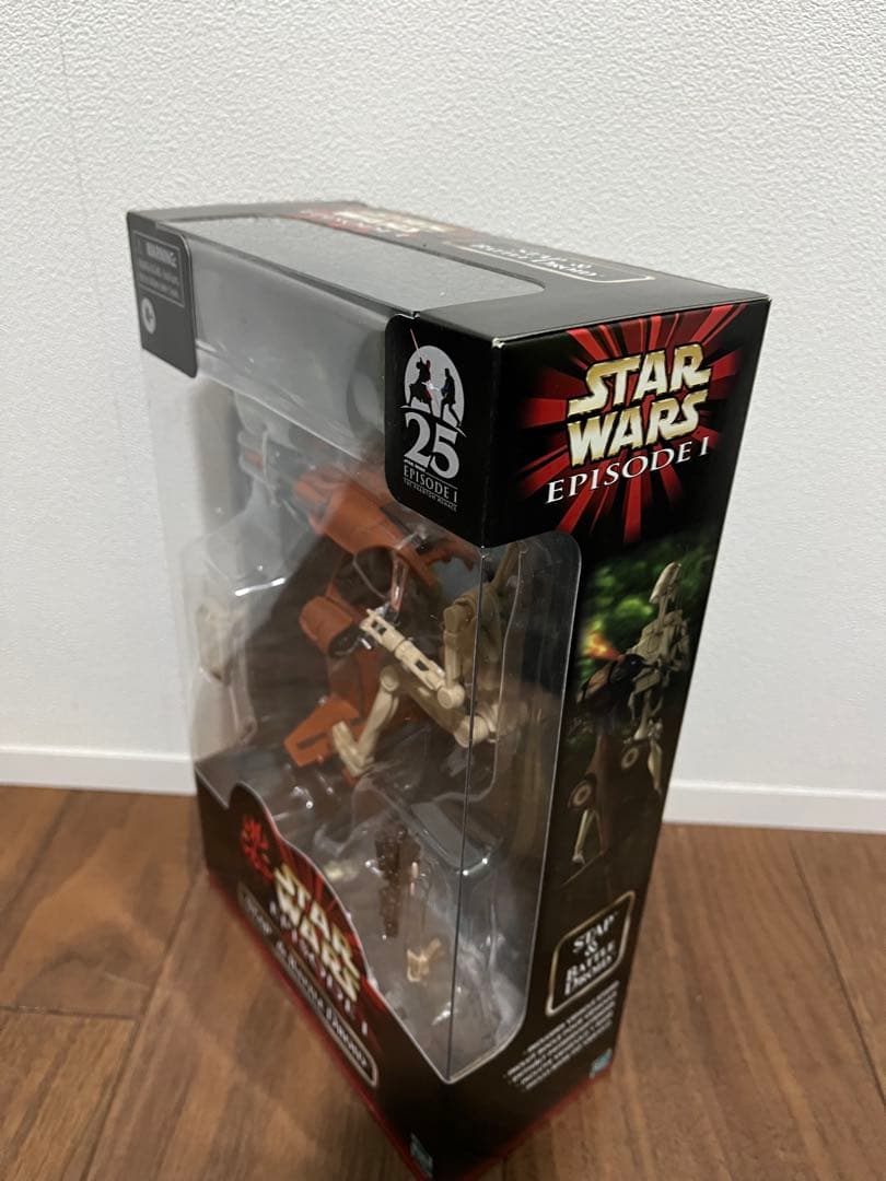 未開封　スターウォーズ　ブラックシリーズ　スタップ　と　バトルドロイド