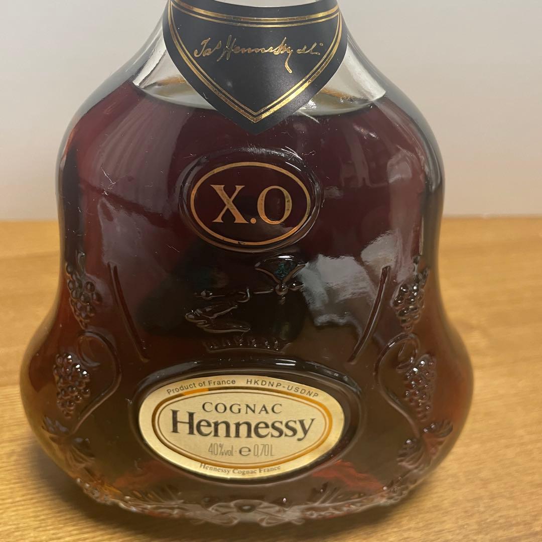 【未開封】Hennessy X.O コニャック 箱入り　700ml 酒