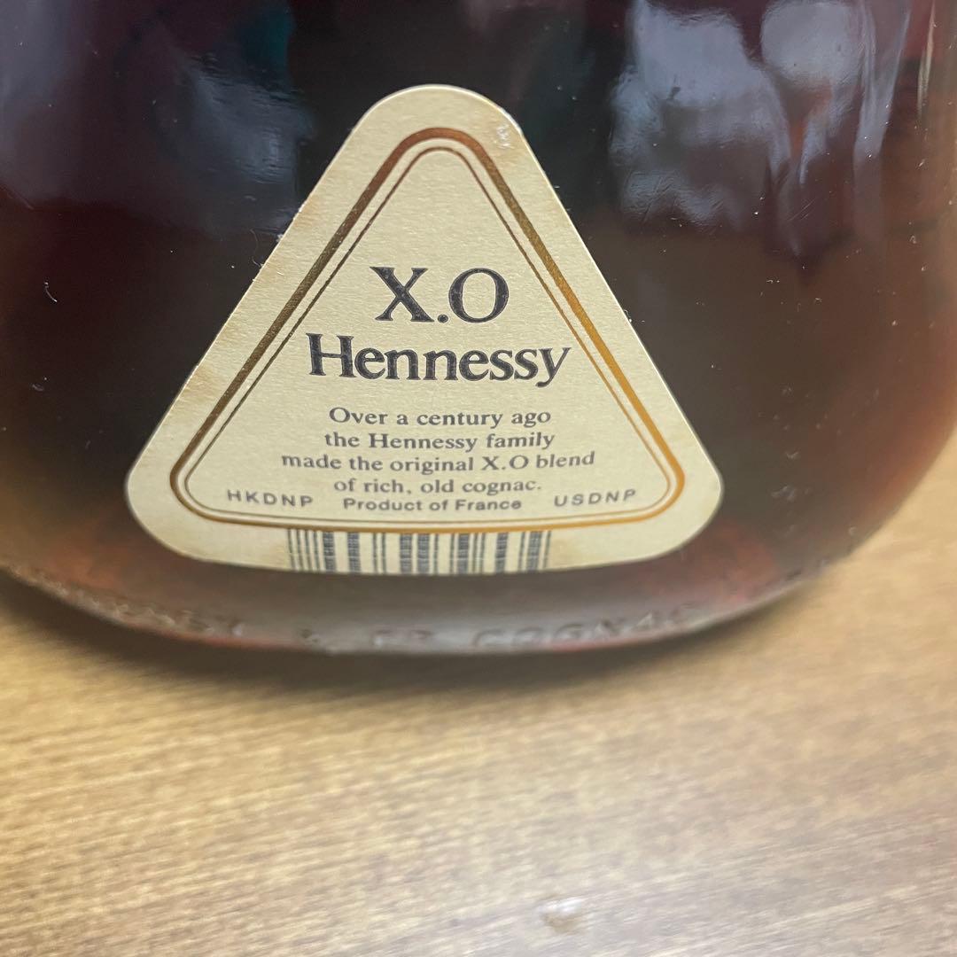 【未開封】Hennessy X.O コニャック 箱入り　700ml 酒