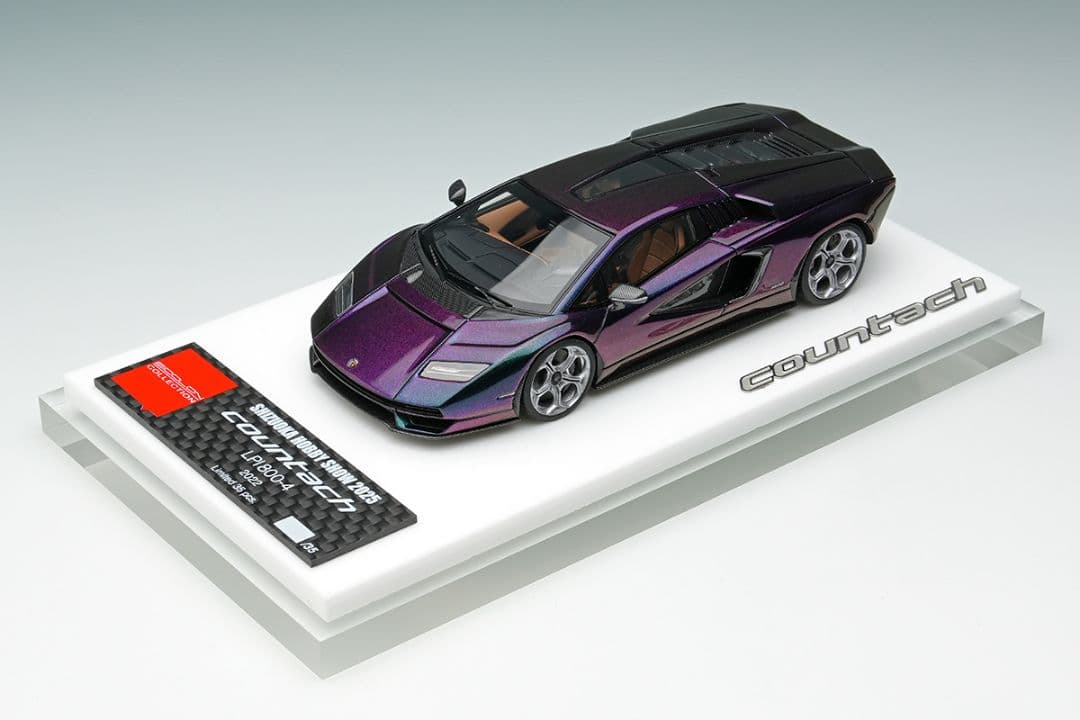 静岡ホビーショー2025 メイクアップ 1/43 ランボルギーニ カウンタック