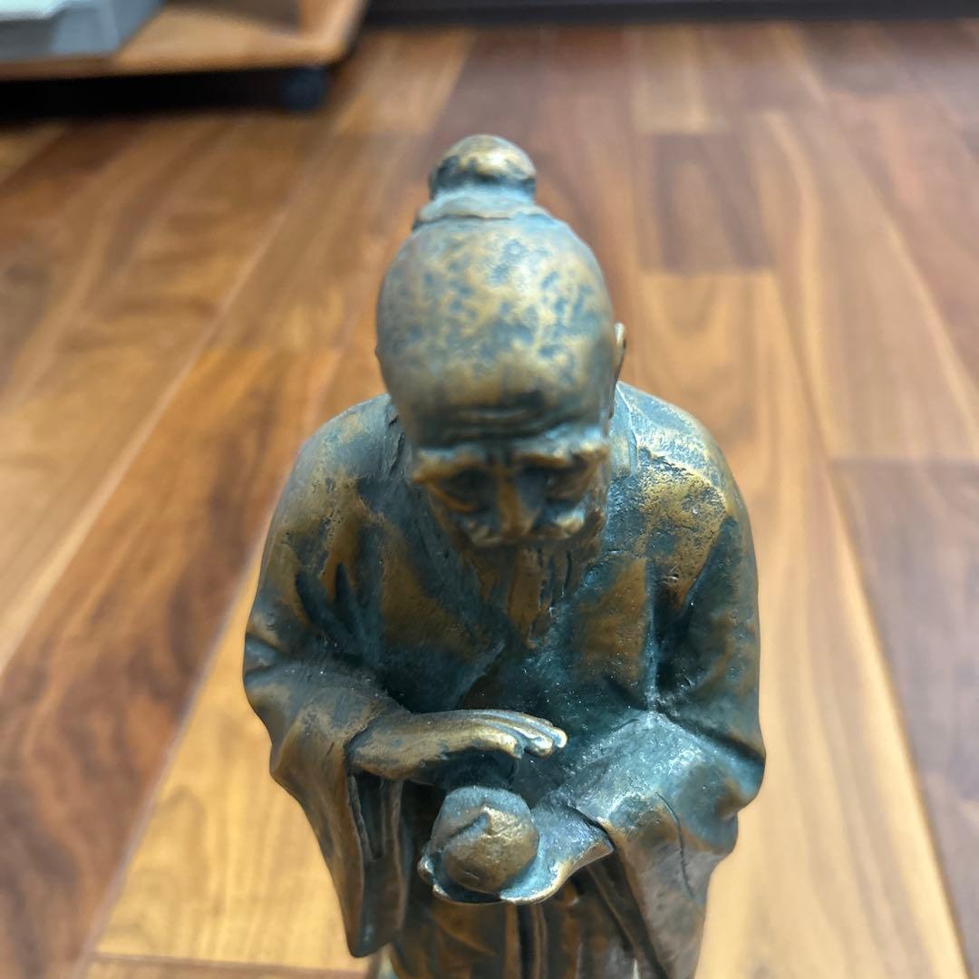 彫刻ブロンズ像　文化勲章受賞作家作品