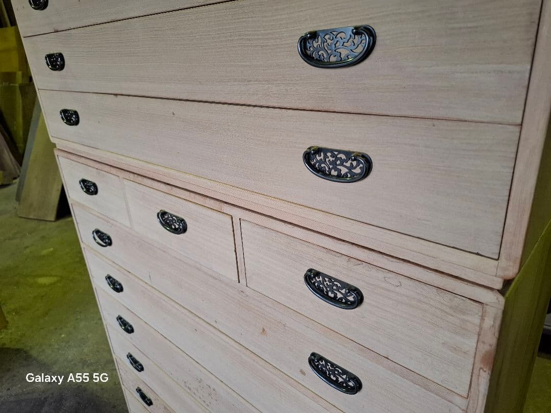 桐着物箪笥　レトロ家具　桐箪笥