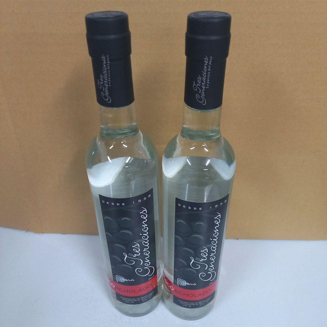【ブランデー】ピスコアチョラド◼️トレスへネラシオネス▲500ml●42度★2本