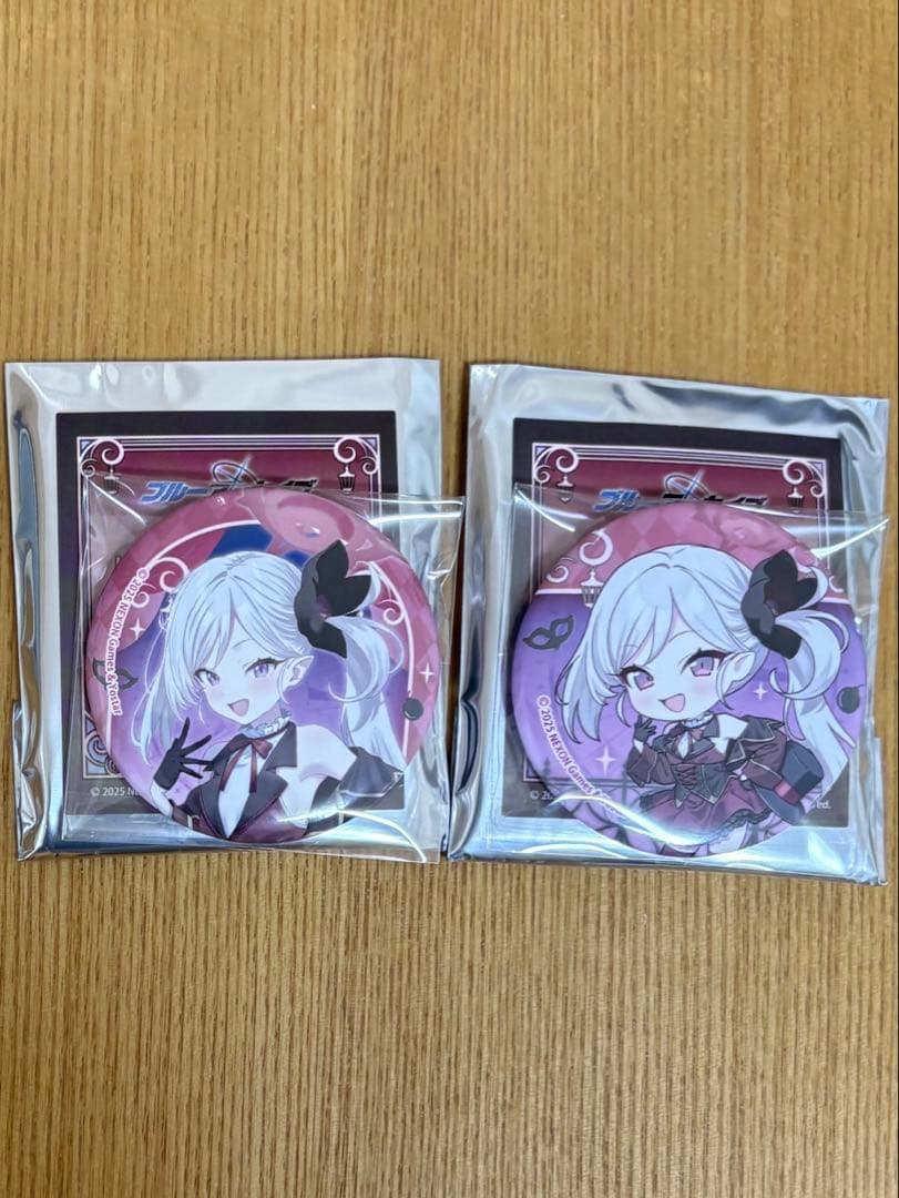 浅黄ムツキ　缶バッジ40個　ブルーアーカイブ福岡凸凹サマーミッション