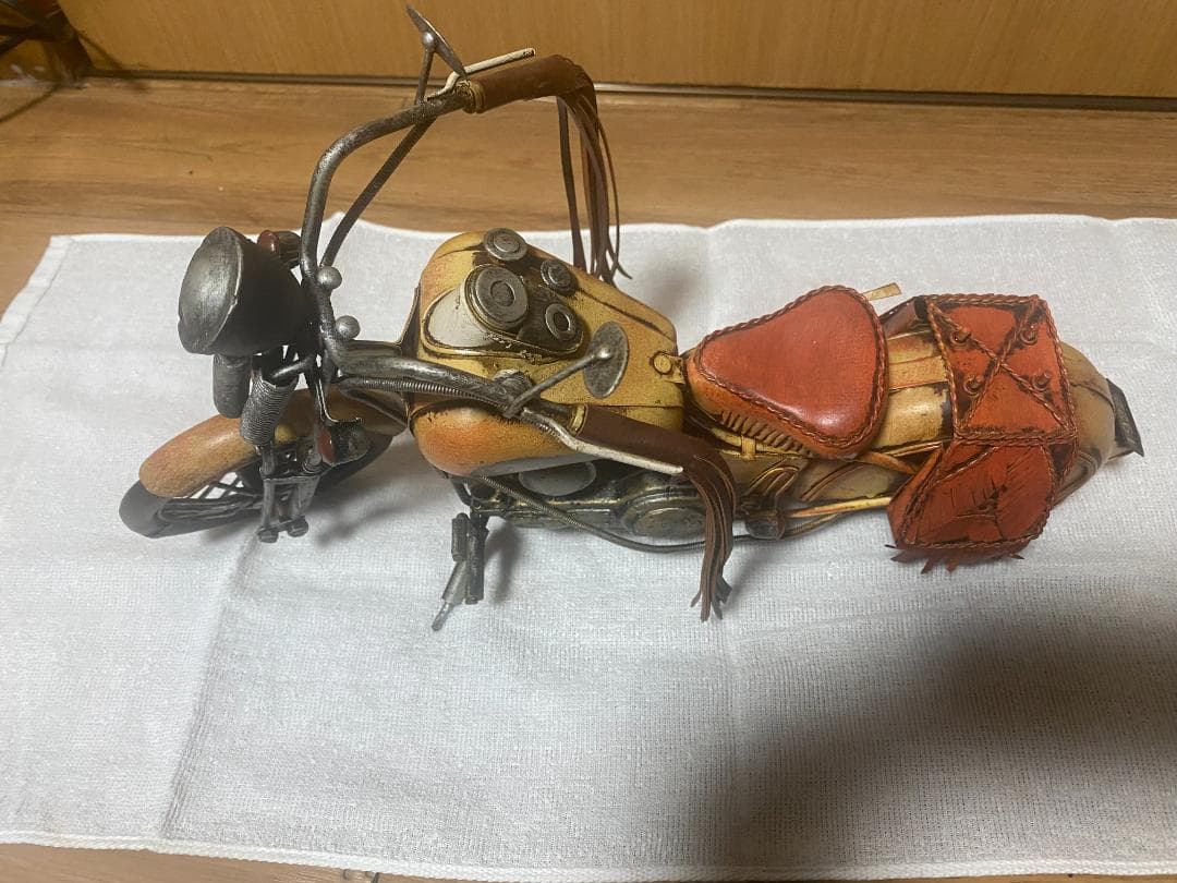 ブリキ　インディアンバイク　F-WGVD イタリアヘリ　アンティーク　2点セット