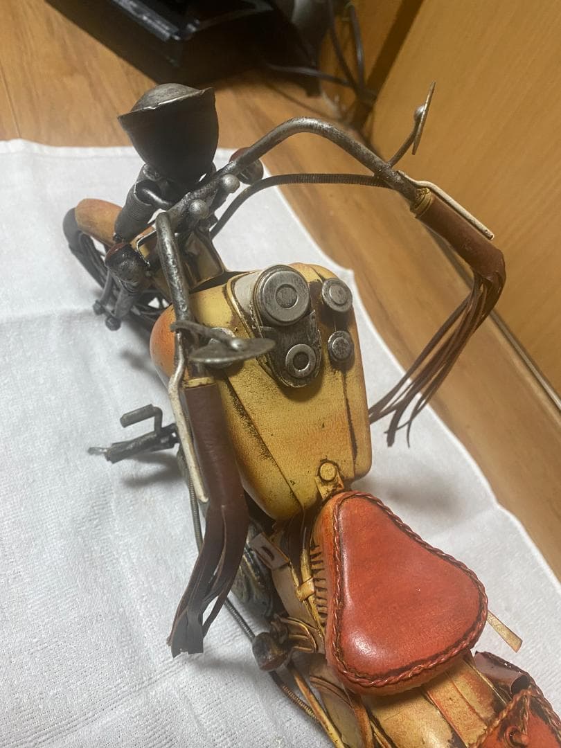 ブリキ　インディアンバイク　F-WGVD イタリアヘリ　アンティーク　2点セット