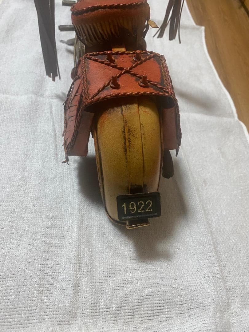 ブリキ　インディアンバイク　F-WGVD イタリアヘリ　アンティーク　2点セット