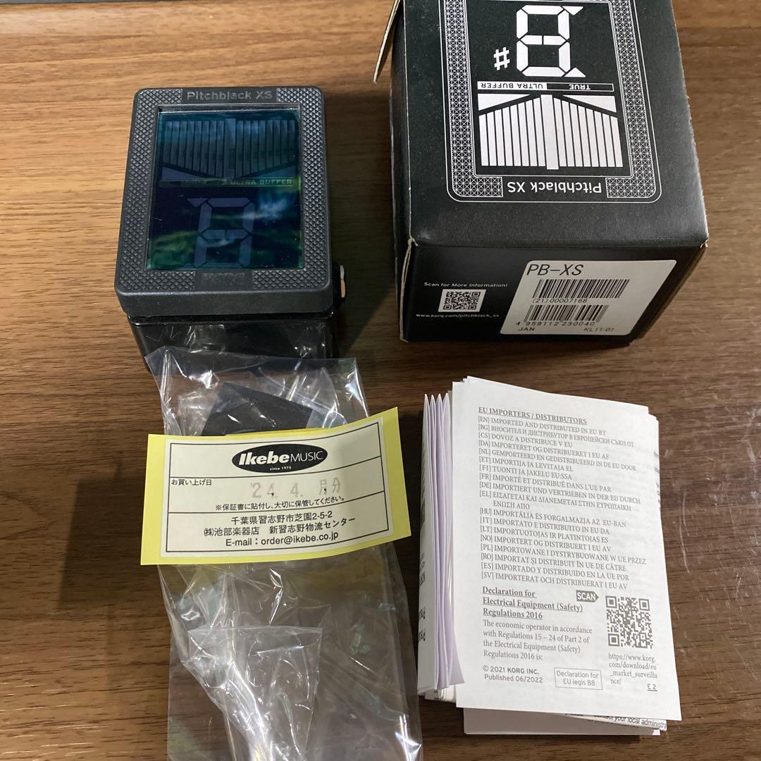 ギター Pitch black xs