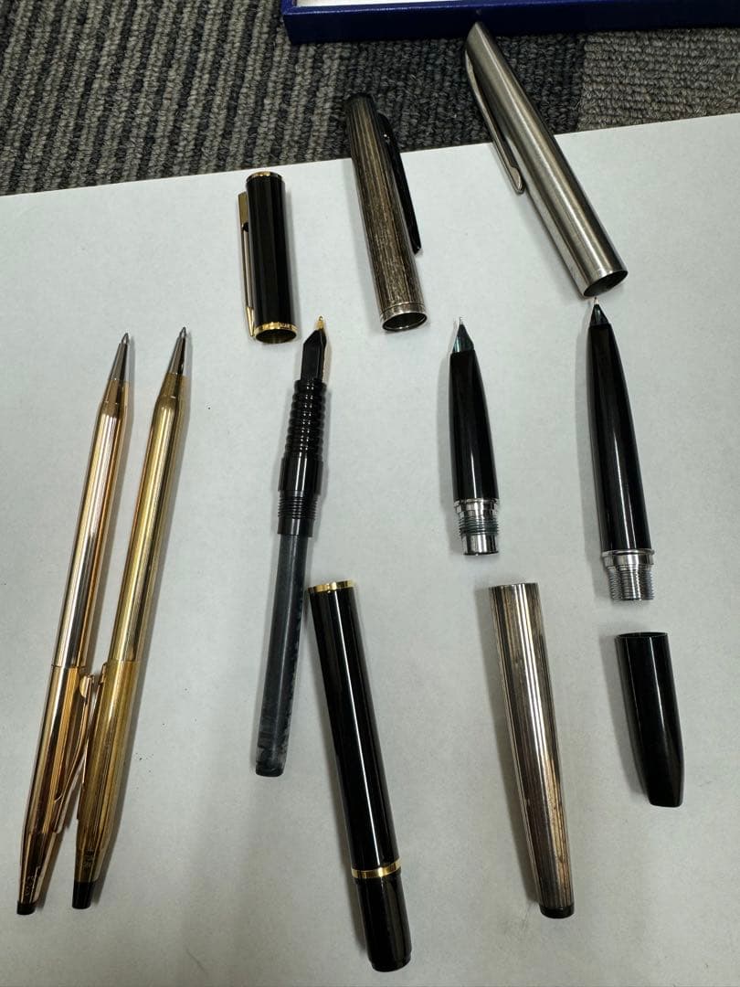 ボールペン 万年筆 14k？925 Pt 18k 五つのセット