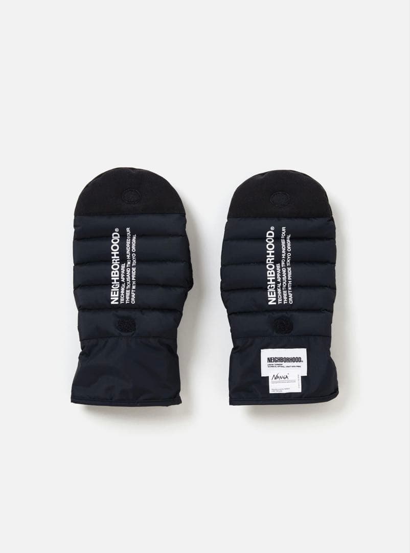 小物 NEIGHBORHOOD NH X NANGA . DOWN GLOVES L