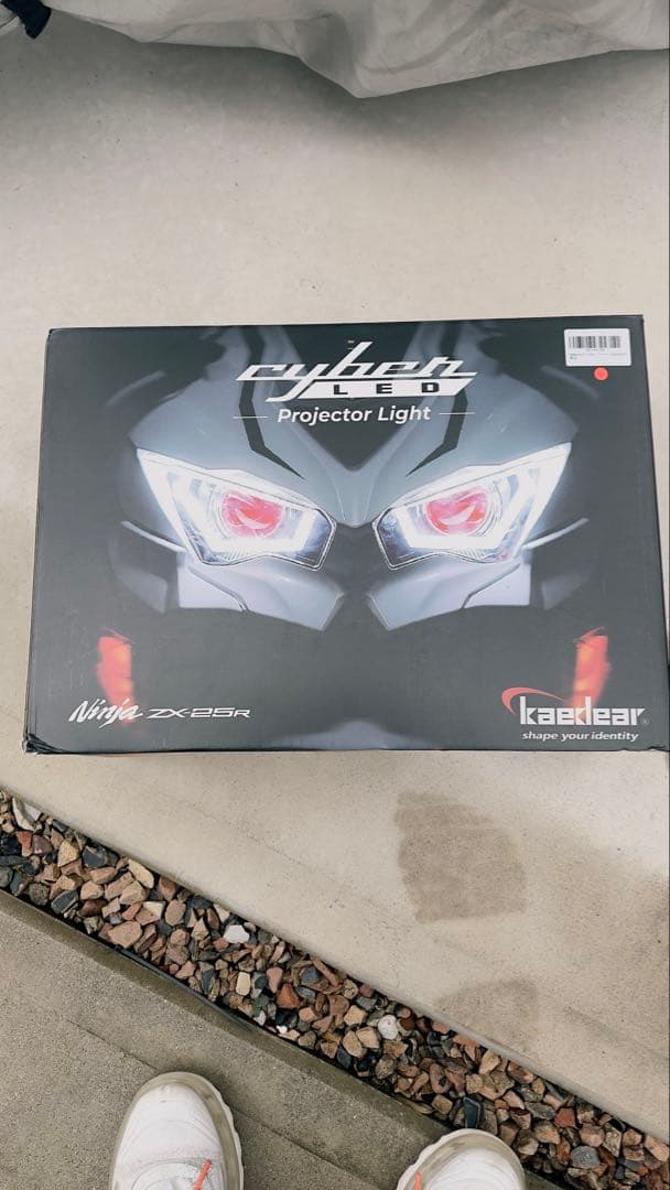 zx25r zx4rr ヘッドライト