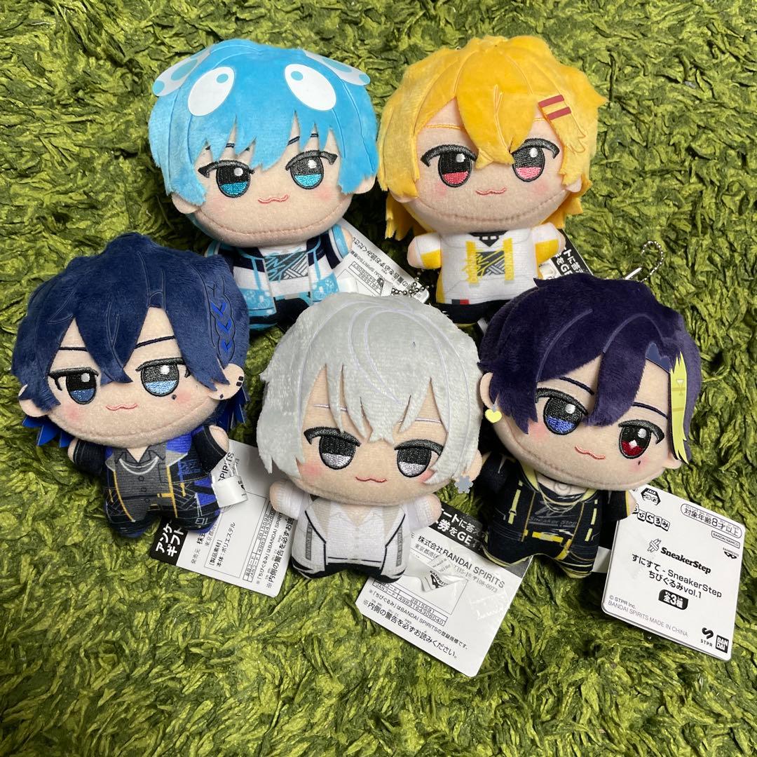 すにすて　ちびぐるみ　おさでい　やなと　だいきり　にしき　たちばな