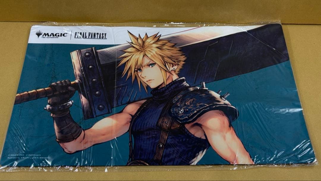 MTG×FF 元ソルジャー、クラウド 限定プレイマット