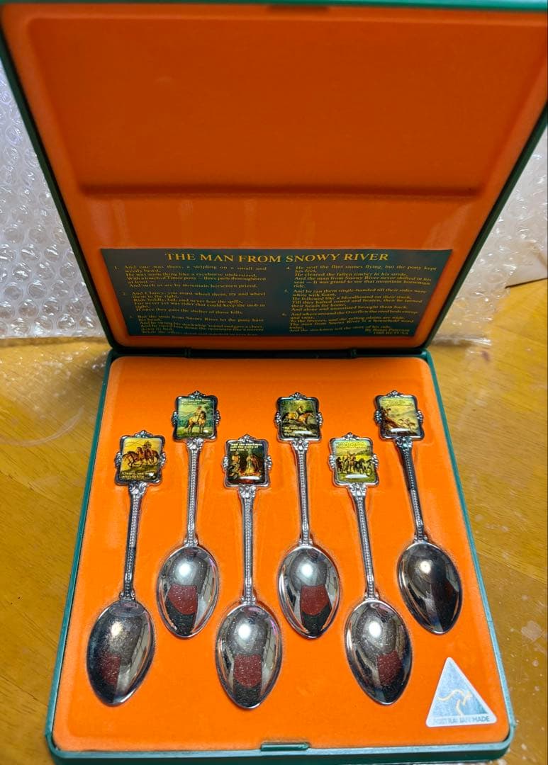 ビンテージスプーンセット「The Man from y 」