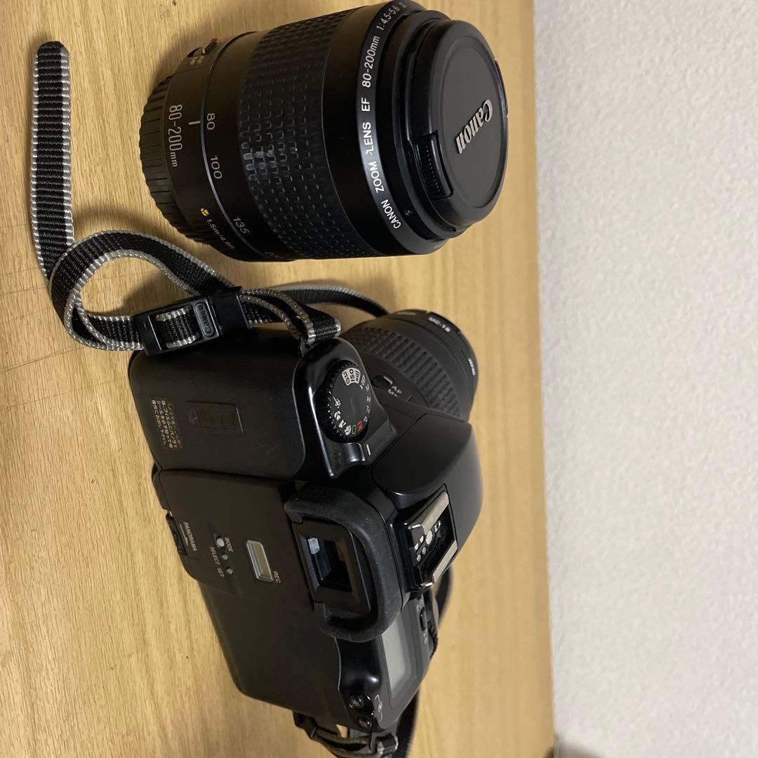 Canon EOS フィルム一眼レフカメラ + 80-200mmレンズ