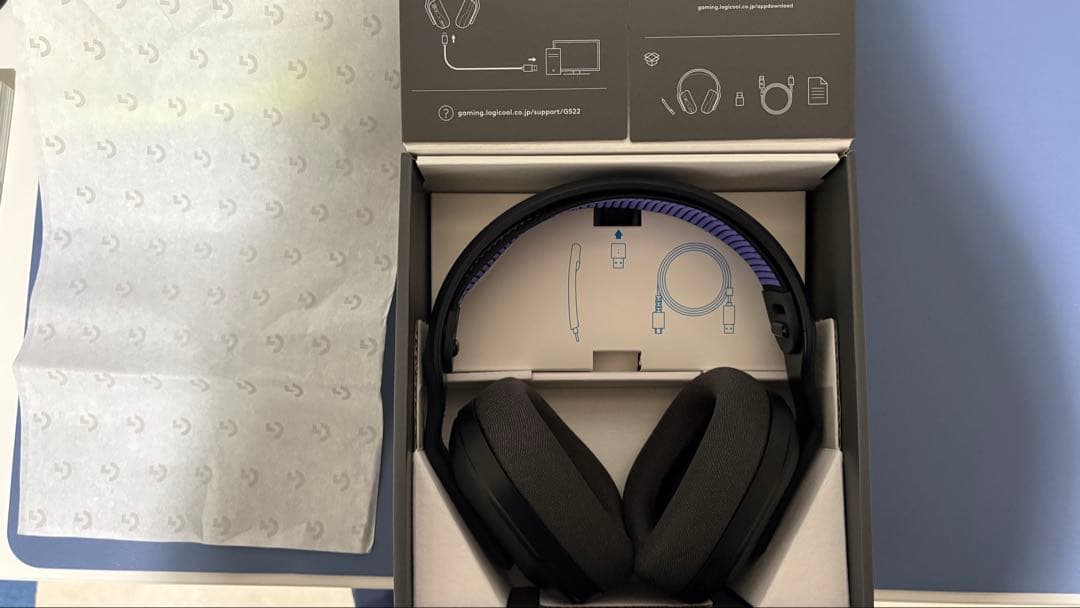 G522 LIGHTSPEED ゲーミングヘッドセット