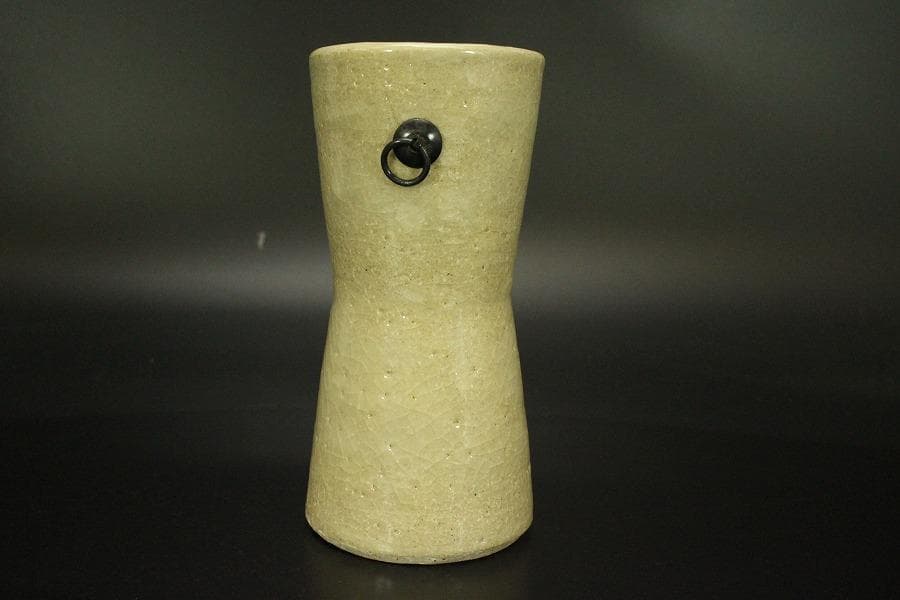 茶道具 掛花入 一翠作 未使用 美品(A788)