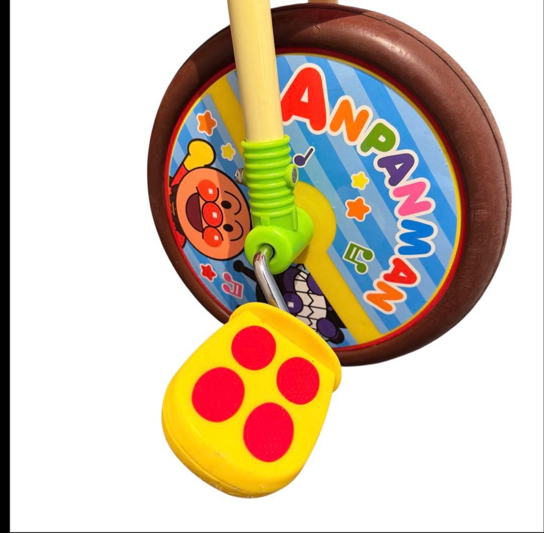 アンパンマン デラックスII三輪車 サンシェード&足置きステップボード付