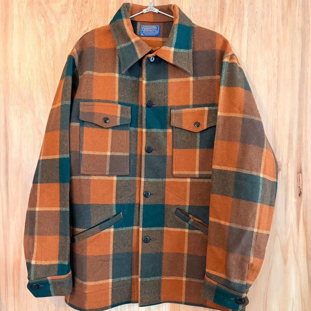 70s USA製PENDLETON ペンドルトン チェック柄ウールジャケット