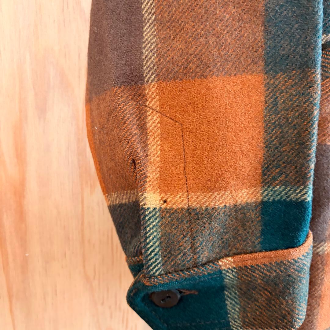 70s USA製PENDLETON ペンドルトン チェック柄ウールジャケット