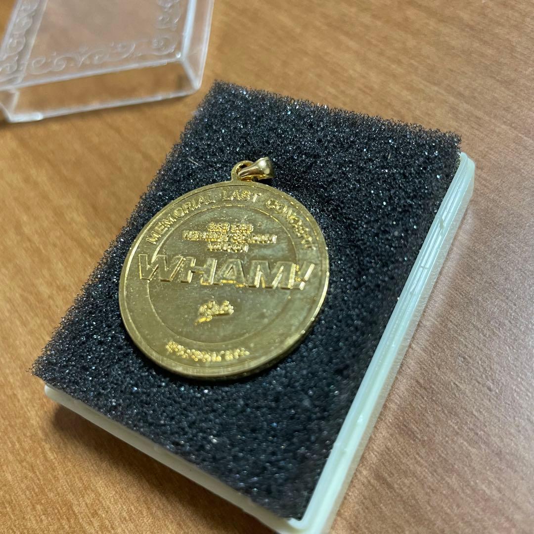 wham! ワム 解散コンサート メダル