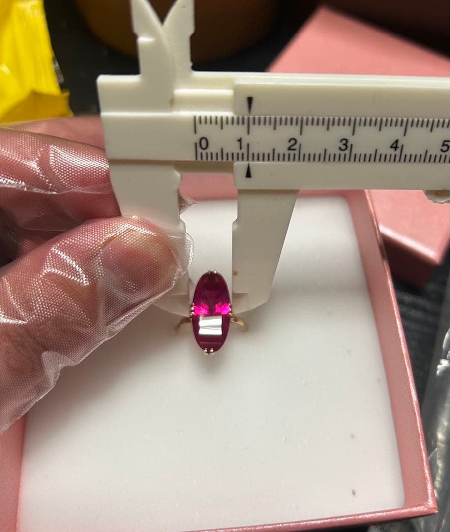 K18 ルビー 指輪 リング