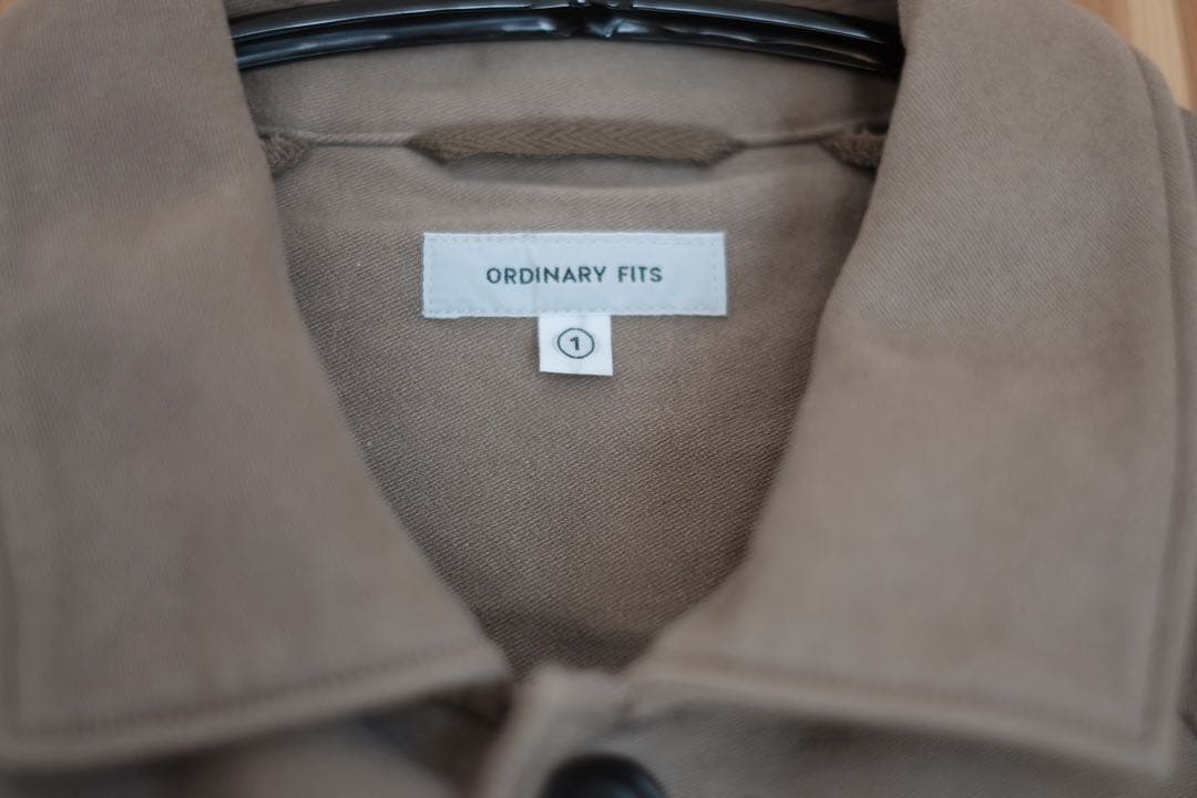 ORDINARY FITS チェスターコート GREIGEユニセックス
