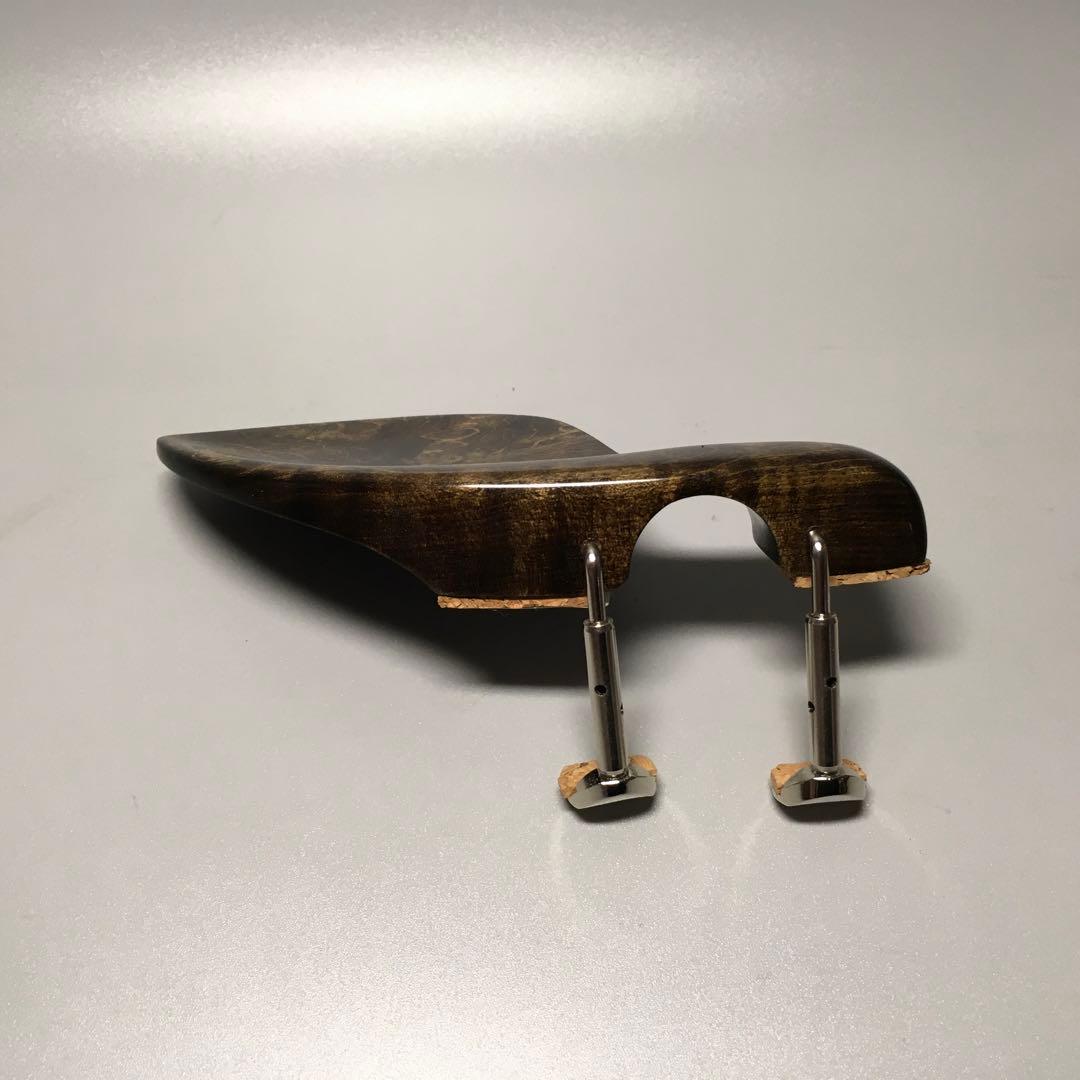 バイオリン顎当て　楓黒漆染め　クローソン　工芸会正会員の製作アイテム