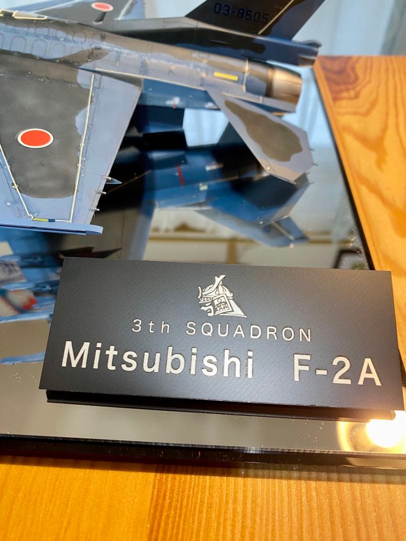 【クリアケース入り】戦闘機　プラモデル　完成品　ハセガワ　1/48 F2A