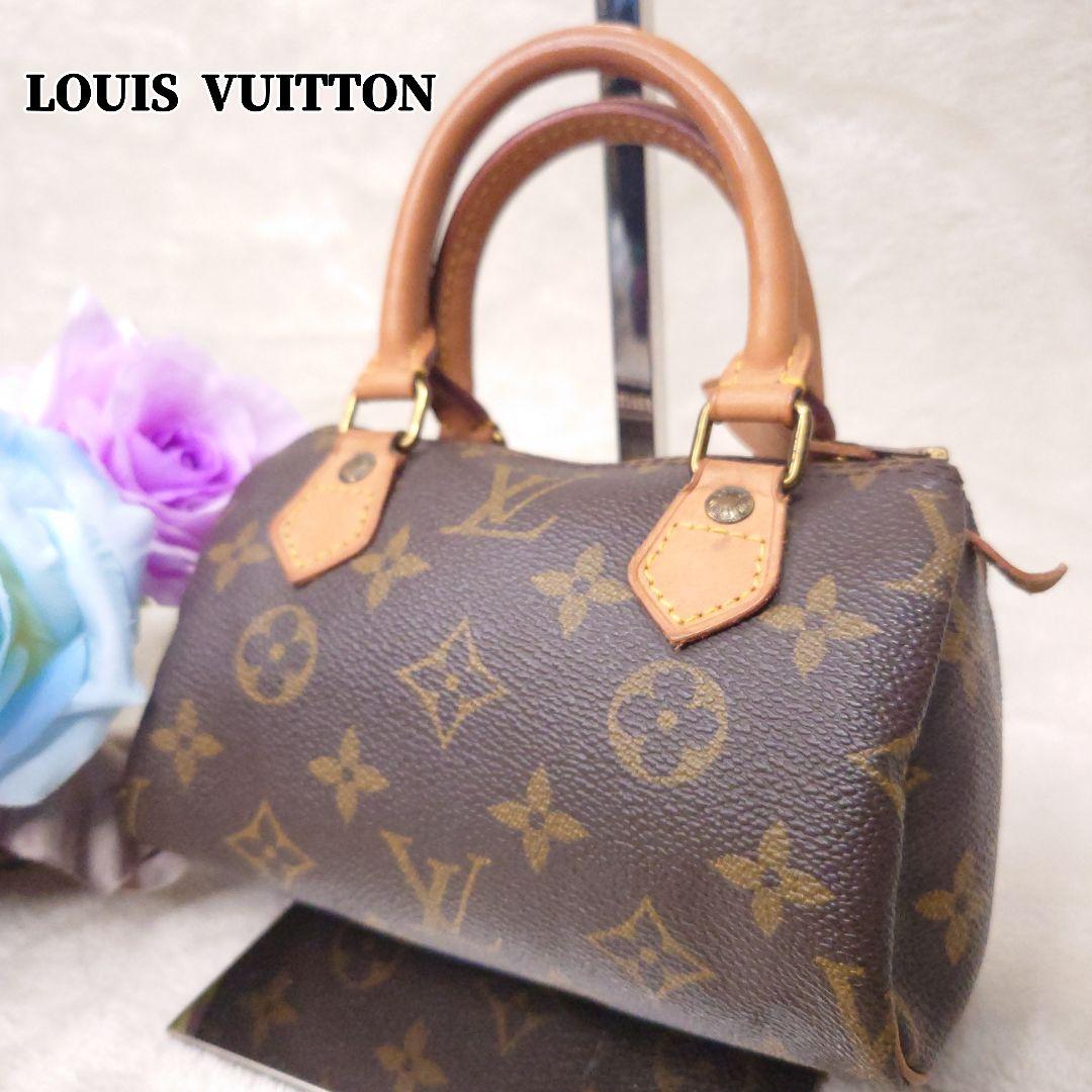 【美品】ルイヴィトン ミニ スピーディー ハンドバック モノグラム ヴィンテージ