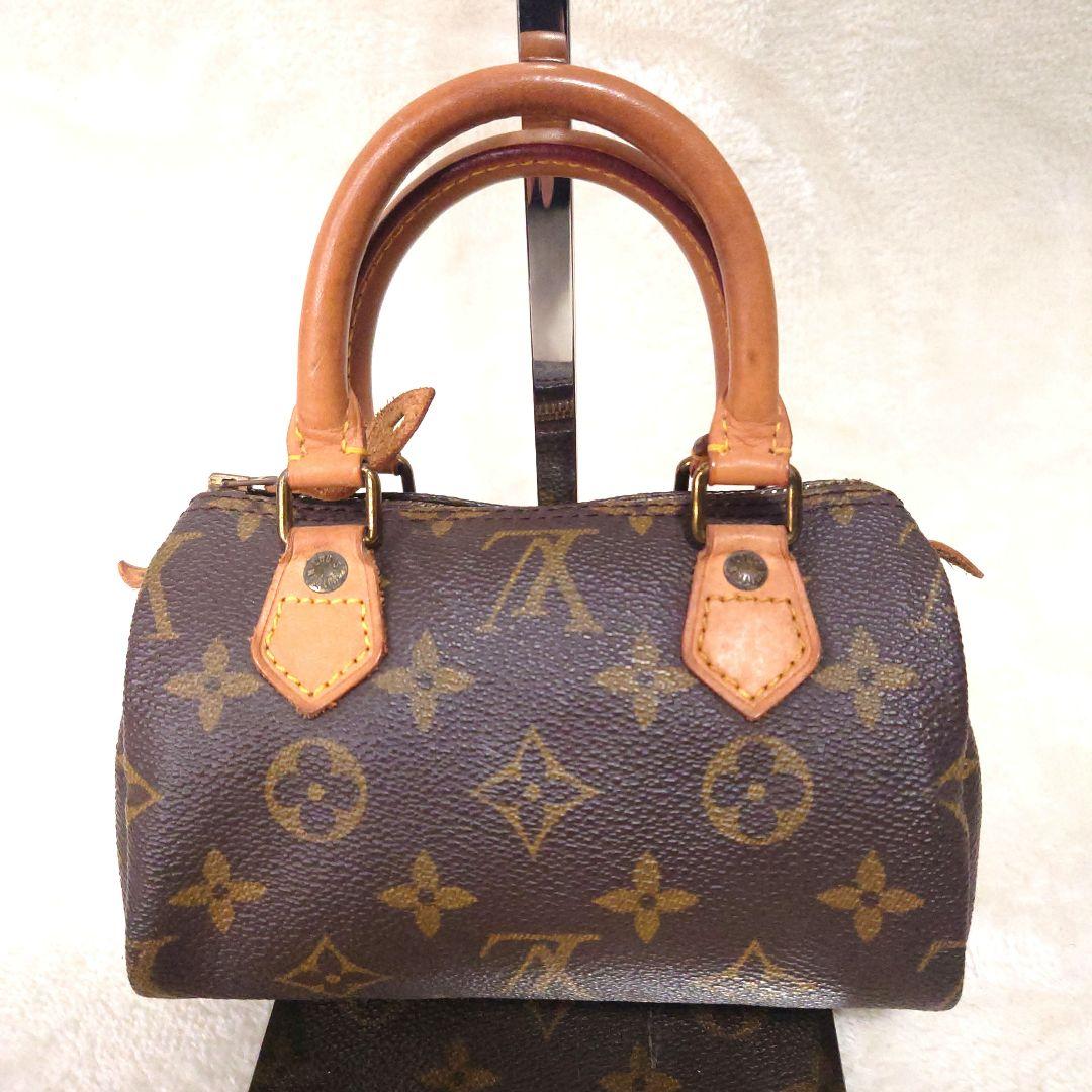 【美品】ルイヴィトン ミニ スピーディー ハンドバック モノグラム ヴィンテージ