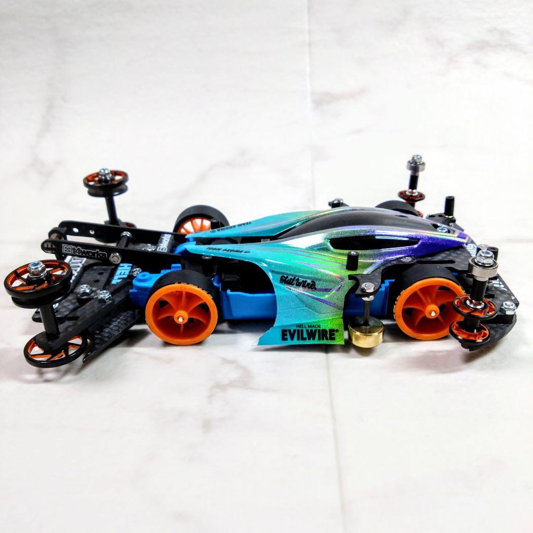 ミニ四駆　完成品　デュアルリッジ　DUAL RIDGE MSシャーシ