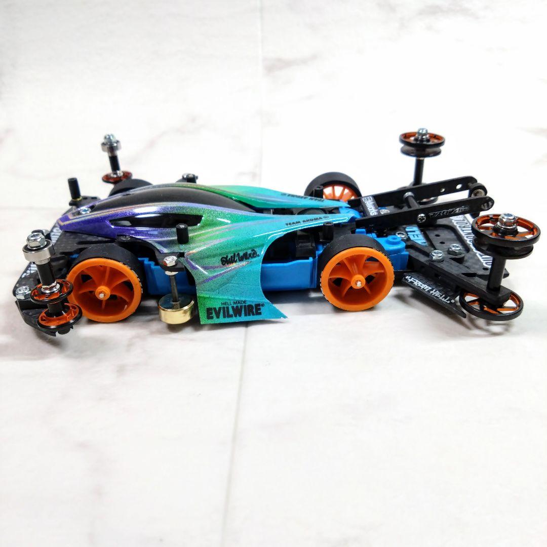 ミニ四駆　完成品　デュアルリッジ　DUAL RIDGE MSシャーシ