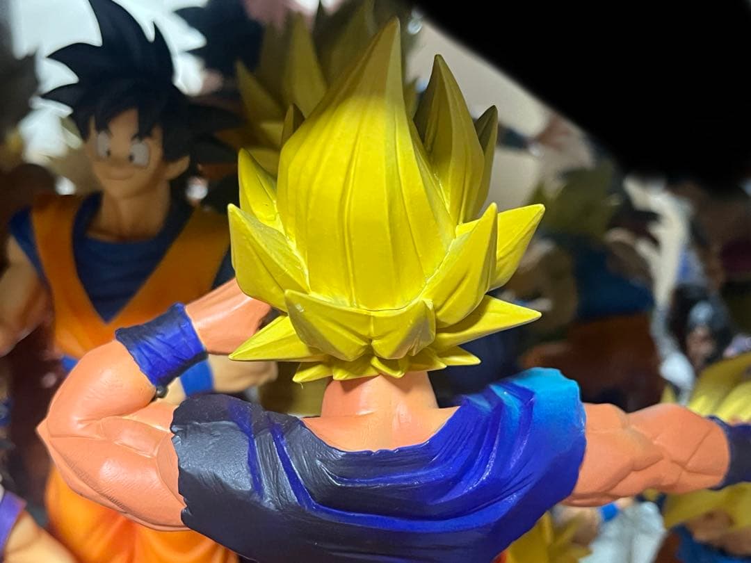 し*く様 ドラゴンボール 孫悟空 フィギュア 超サイヤ人 一番くじ D賞 リペイ