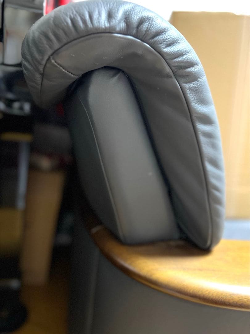 t-s-s-s カリモク 本革レザー ソファー 1脚