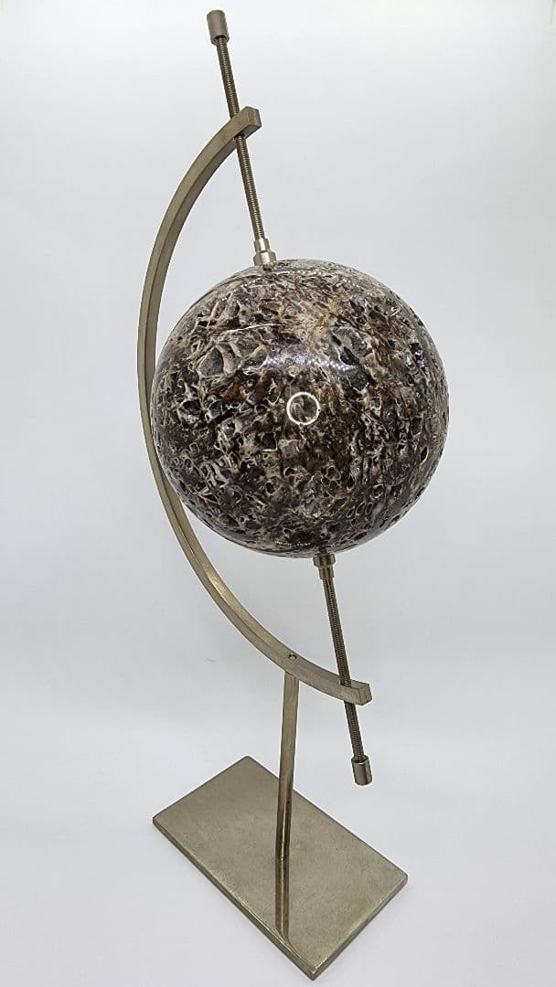 スファレライト スフィア(丸玉) 地球儀 ブラウン