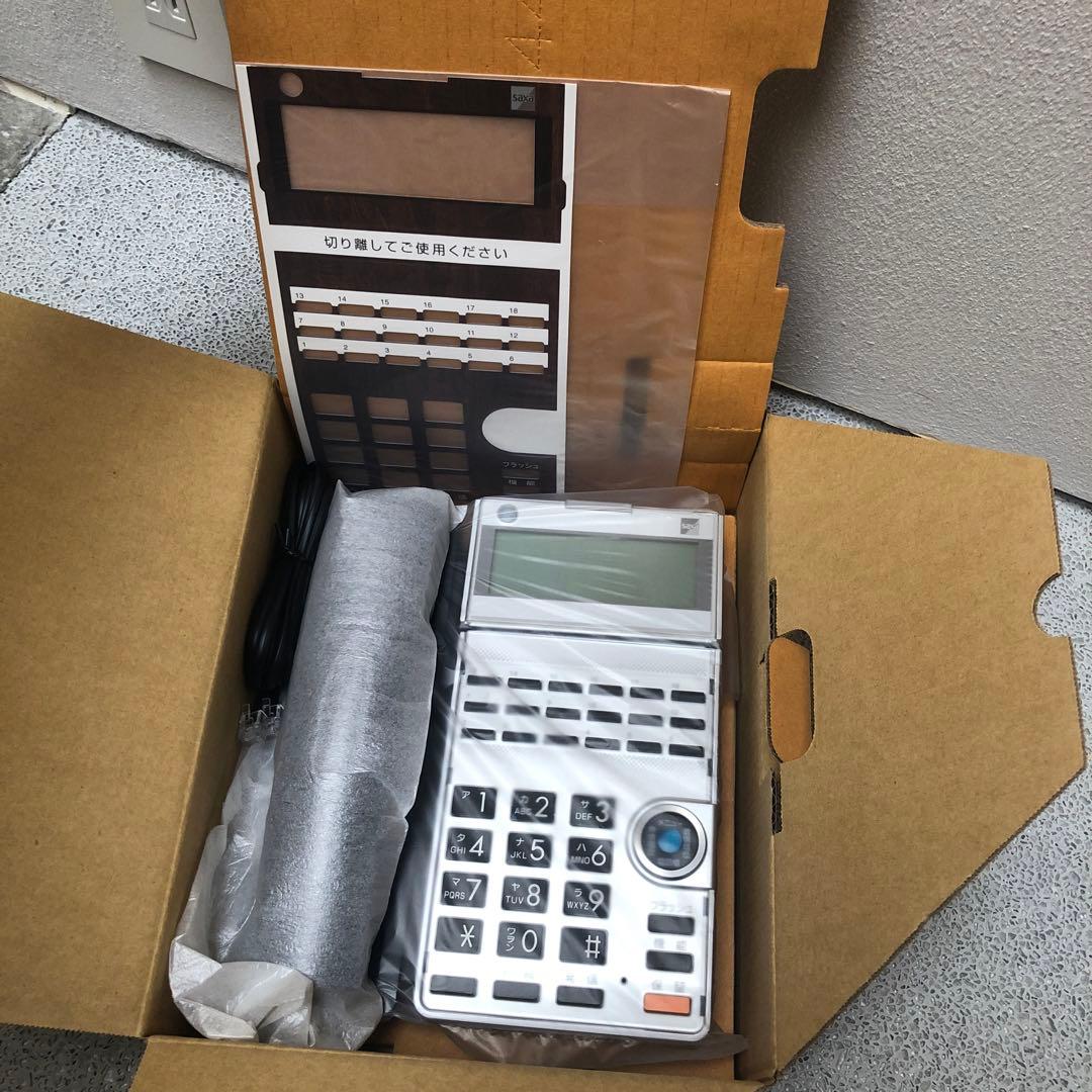 【新品含む】saxa サクサ ビジネスフォンセット新品4台・美品3台・子機2台