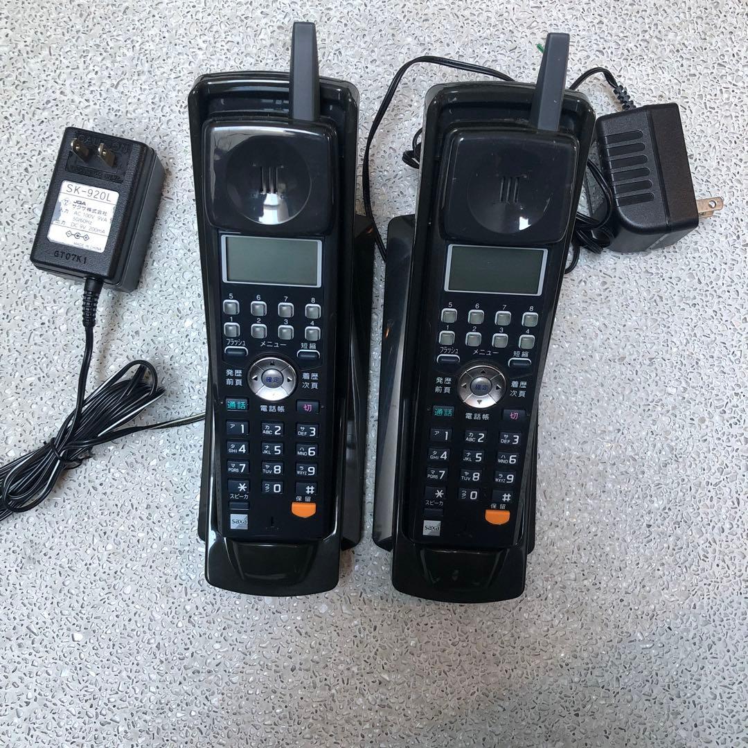 【新品含む】saxa サクサ ビジネスフォンセット新品4台・美品3台・子機2台