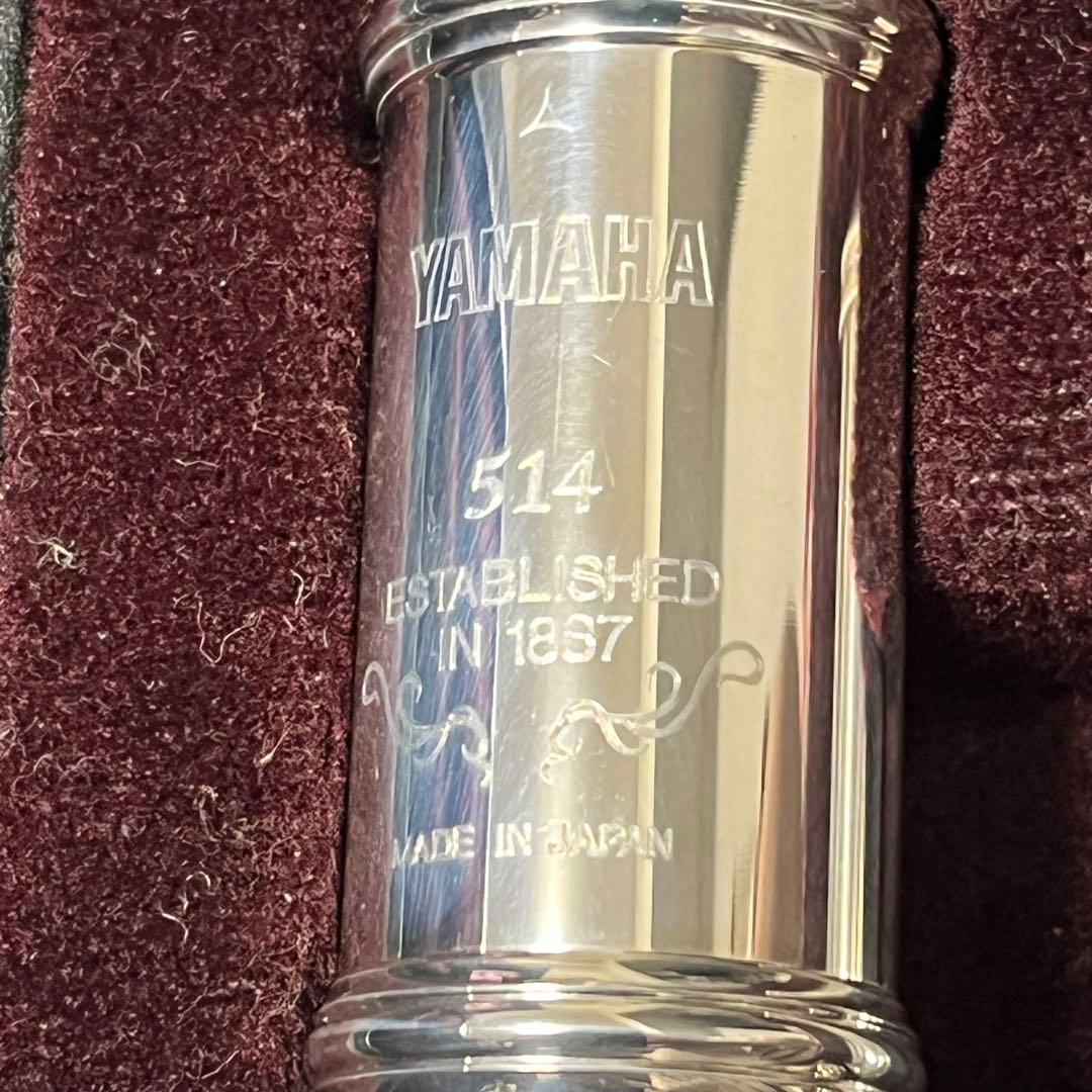 YAMAHA YFL 514 頭部管銀製 プロモデル 廃番 付属品付き 吹奏楽