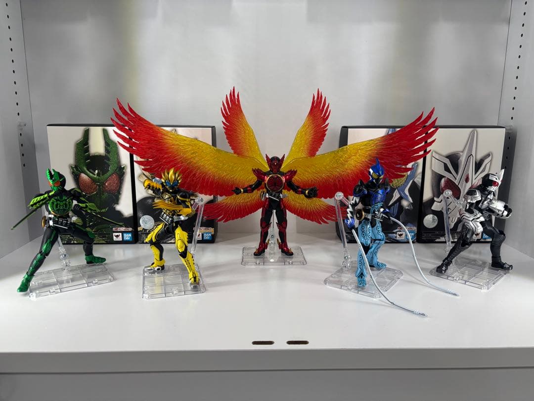 美品S.H.Figuarts 真骨彫製法 仮面ライダーオーズ タジャドルコンボ