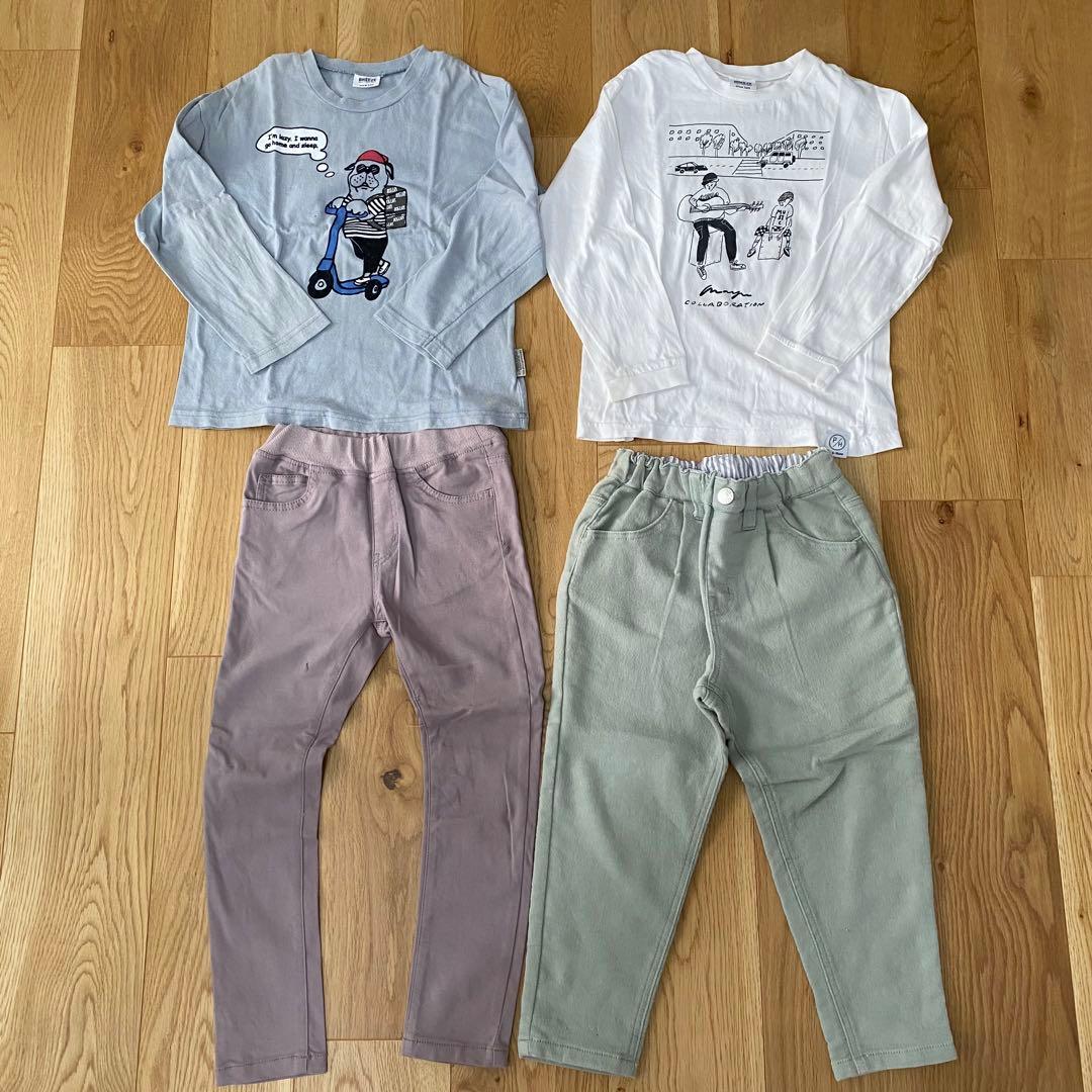 チョコ　男の子　まとめ売り　120② 秋冬〜春　&vis パンツ