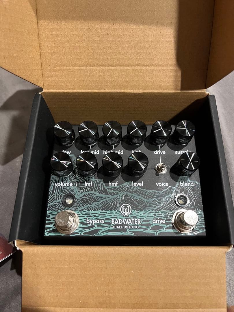 ギター WALRUS AUDIO BADWATER bass pre