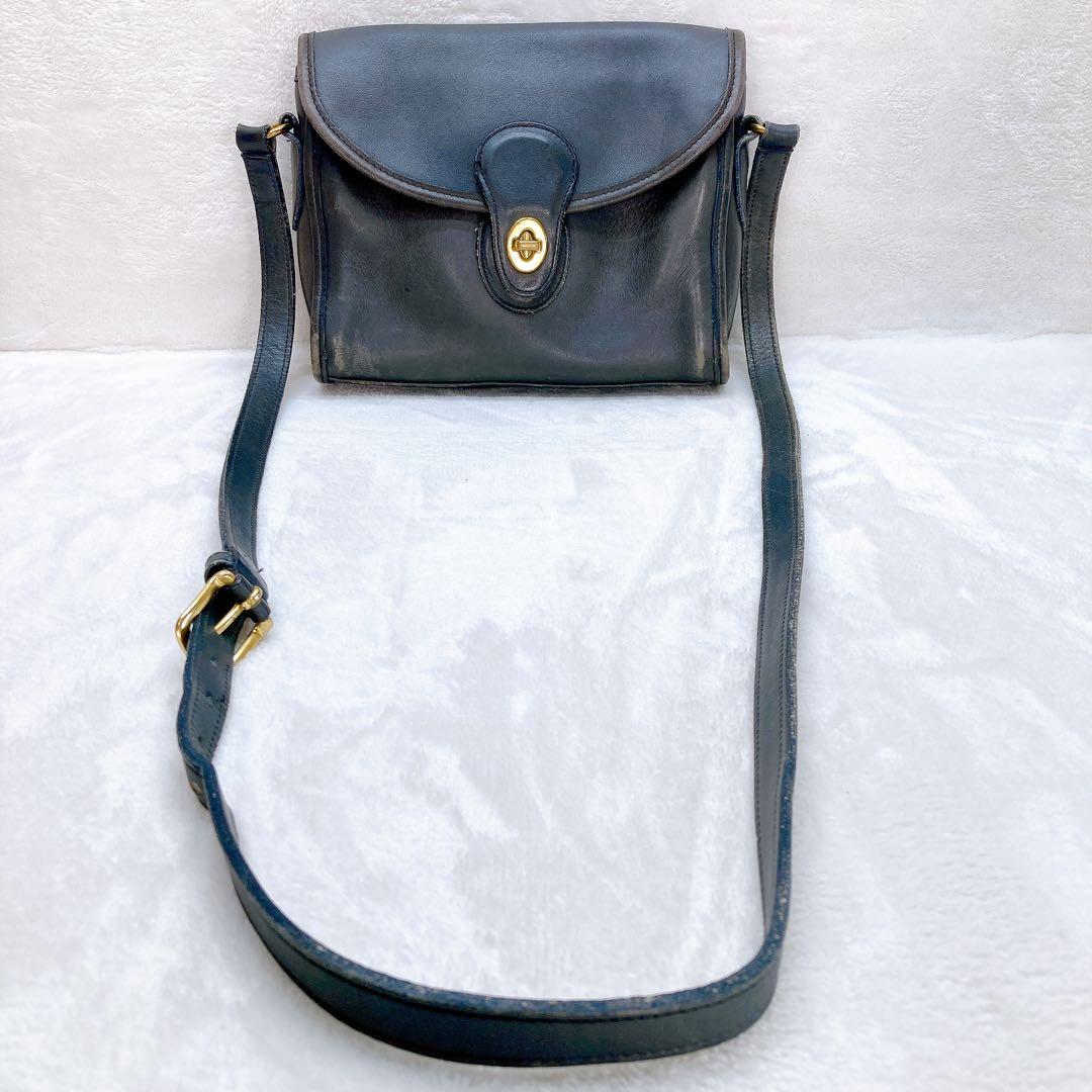 バッグ Vintage Coach Devon Turn Rock Gray rare
