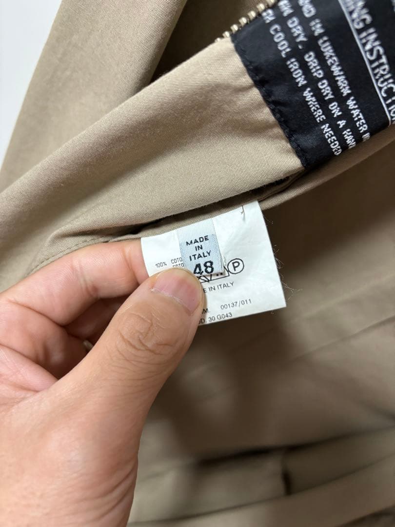 Maison Martin Margiela 48 シングルライダースジャケット