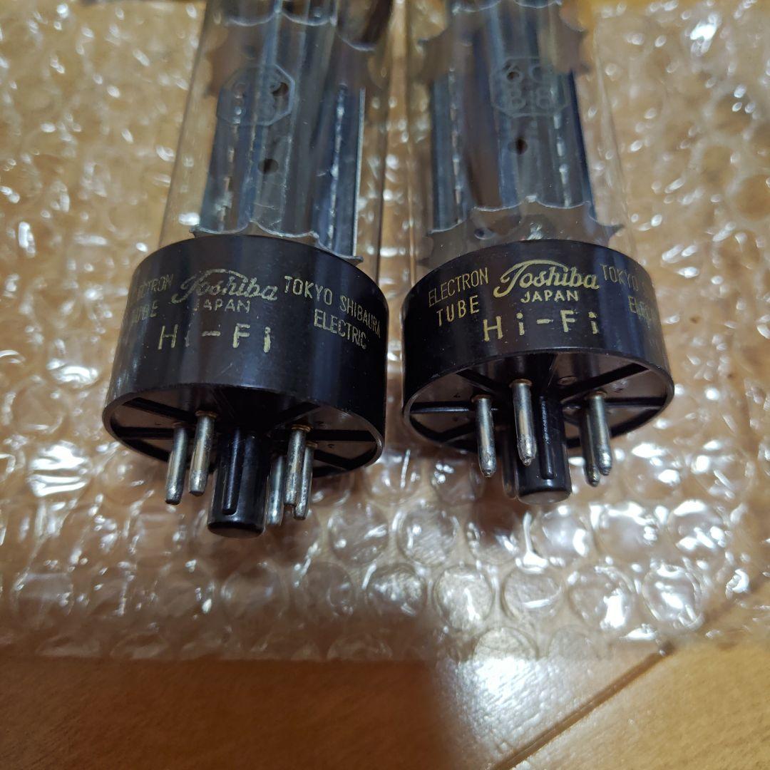動作未確認 Toshiba 6GB8 真空管 2本セット