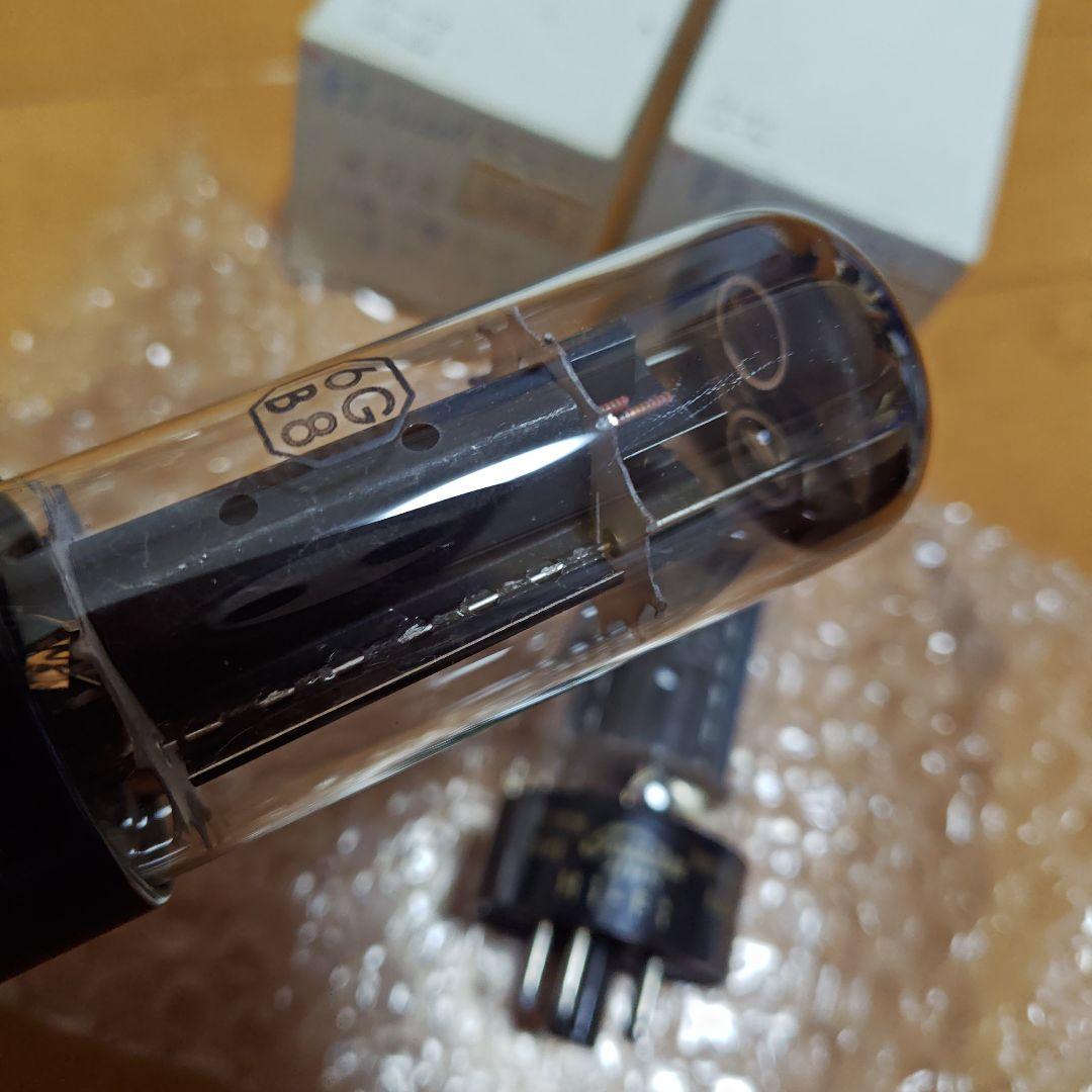 動作未確認 Toshiba 6GB8 真空管 2本セット