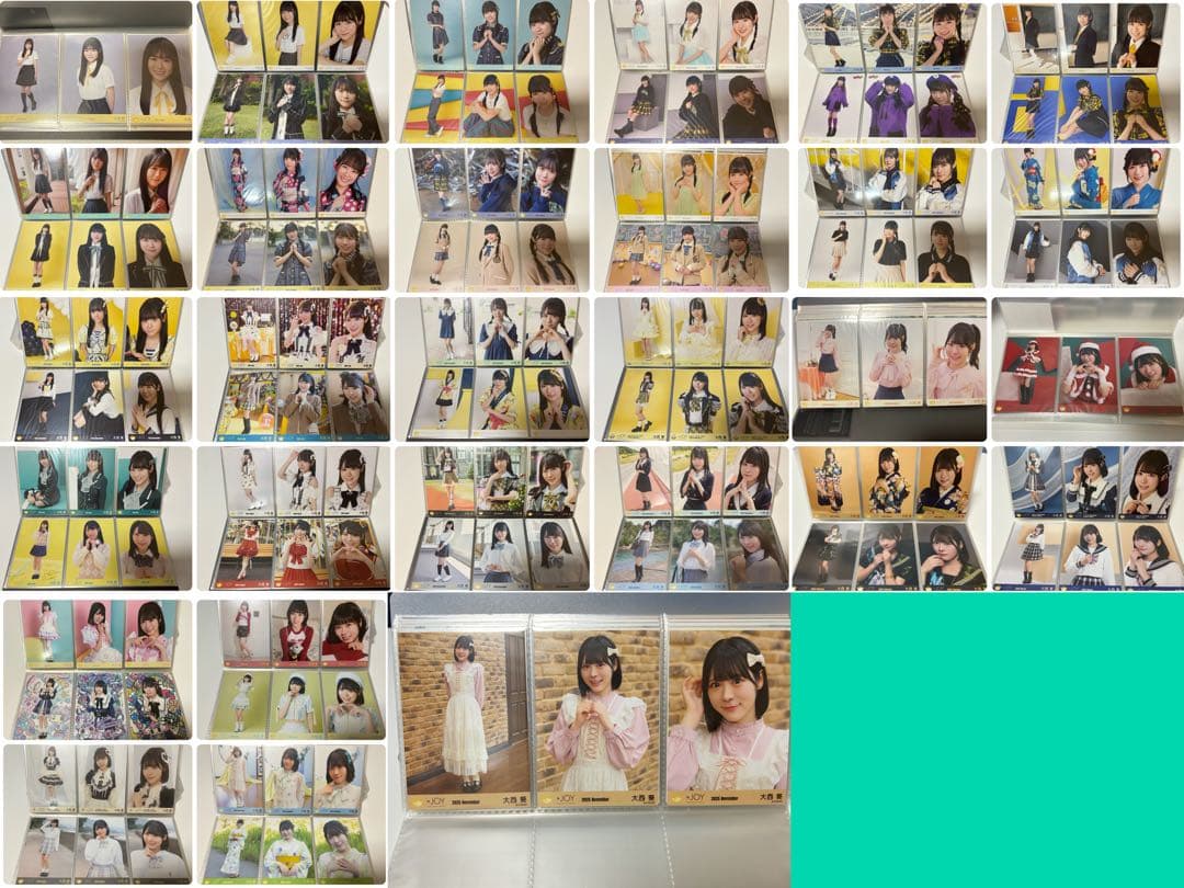 ニアジョイ　大西葵　フルコンプ　まとめ売り　直筆あり