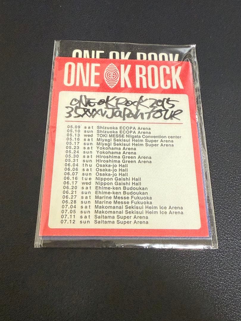 ONE OK ROCK ツアーステッカー　タトゥーシール
