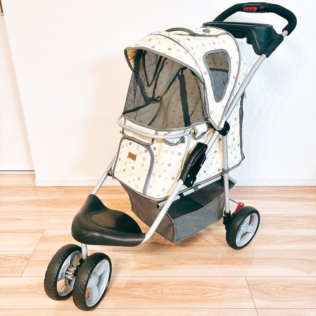 ✨送料無料✨ イビヤヤ ペットカート 三輪 バギー 折りたたみ 犬猫 小動物