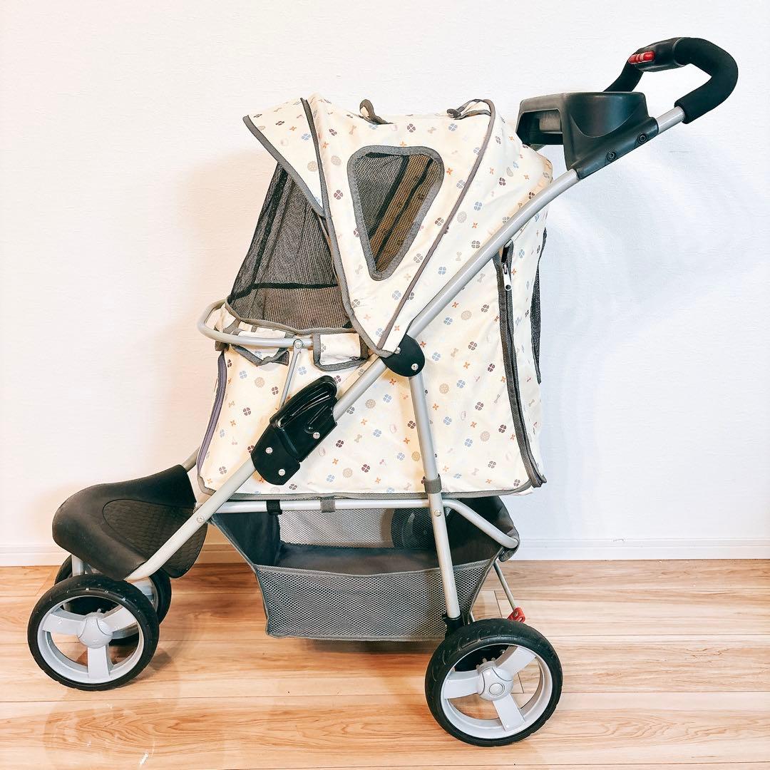 ✨送料無料✨ イビヤヤ ペットカート 三輪 バギー 折りたたみ 犬猫 小動物